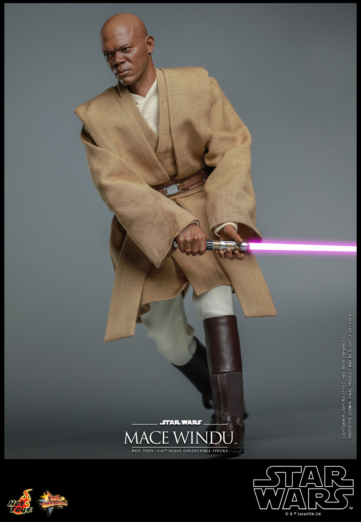 (PO) Movie Masterpiece Series MMS681 - Star Wars: Episode II Attack of the Clones - Mace Windu