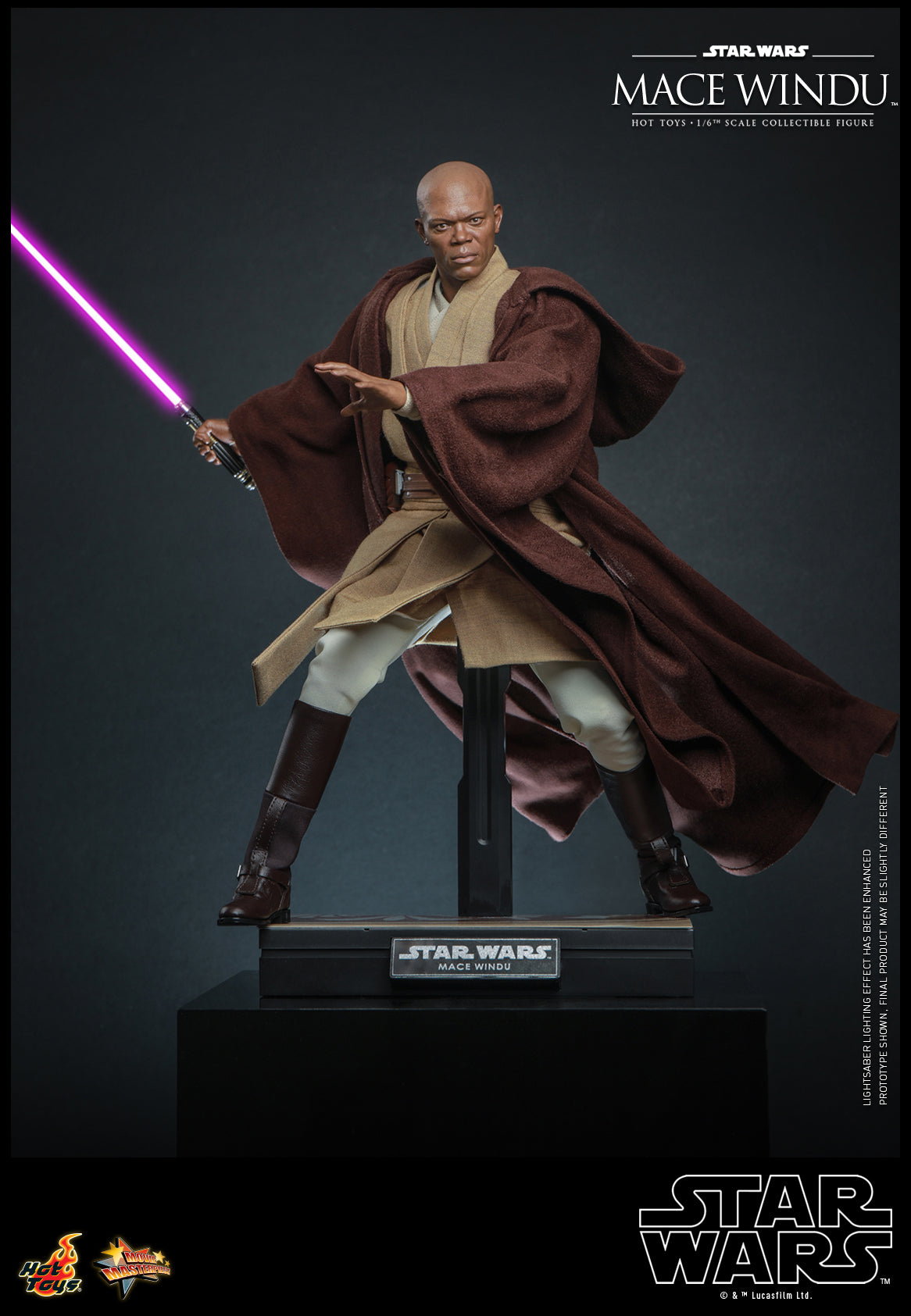 (PO) Movie Masterpiece Series MMS681 - Star Wars: Episode II Attack of the Clones - Mace Windu