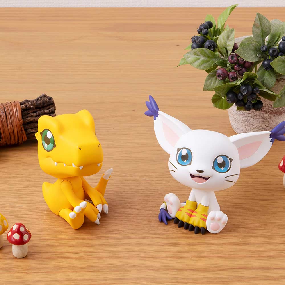 (PO) Look Up Series Digimon Adventure - Agumon & Tailmon set (w/Gift)