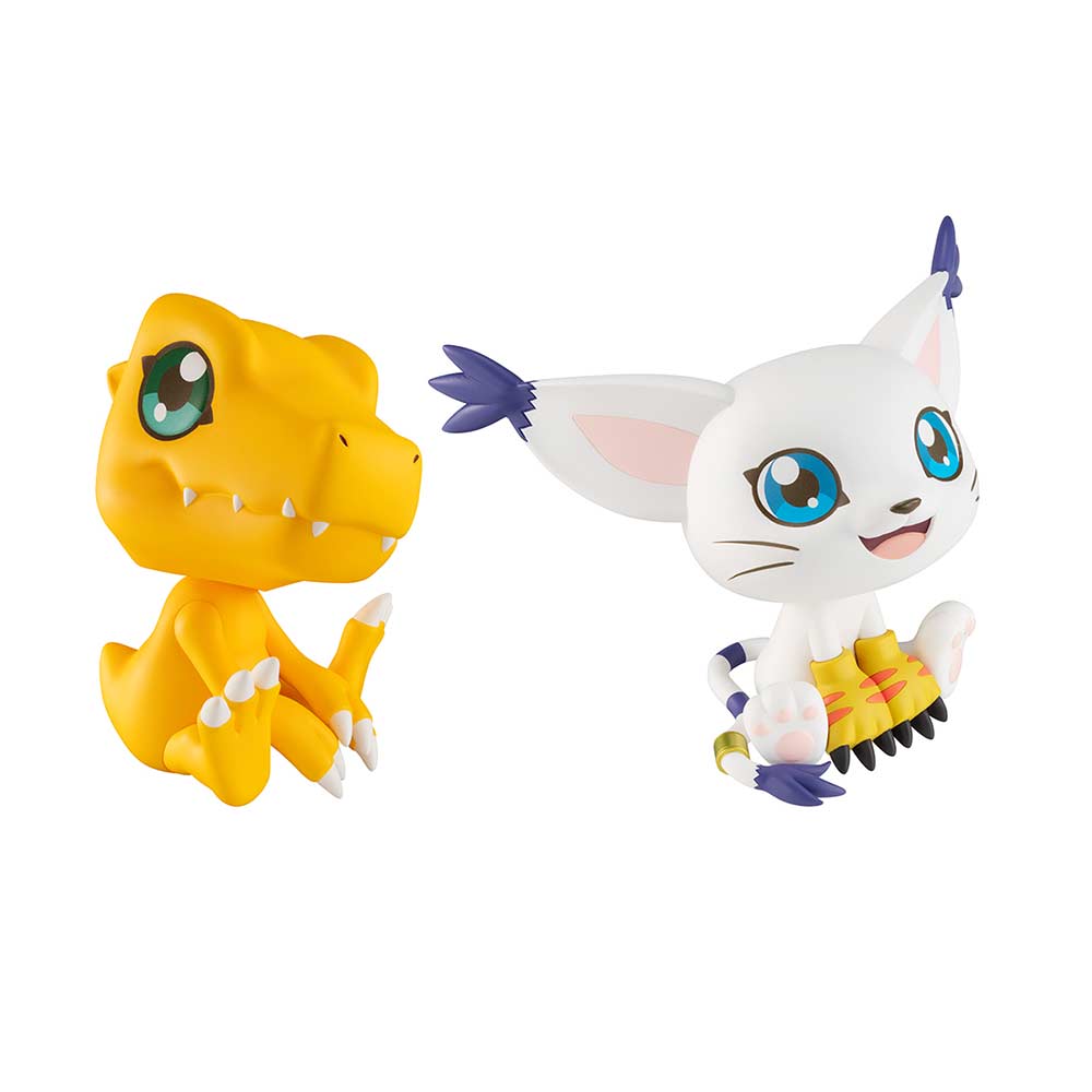 (PO) Look Up Series Digimon Adventure - Agumon & Tailmon set (w/Gift)