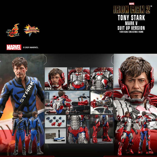 (PO) Television Masterpiece Series MMS599 - Iron Man 2 - Tony Stark (Mark V Suit Up Version)