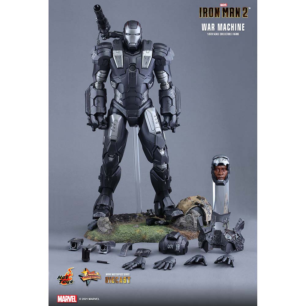 (PO) Movie Masterpiece Diecast Series MMS331D13 - Iron Man 2 - War Machine (Reissue)