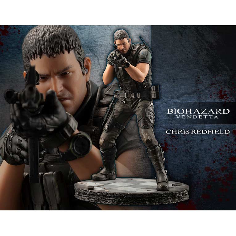 (PO) Resident Evil: Vendetta ARTFX Chris Redfield Renewal Package