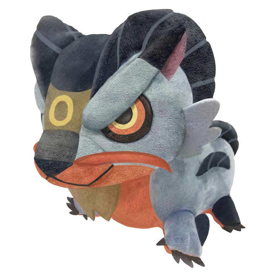 (PO) Monster Hunter Rise Deformed Plush Red Almudron