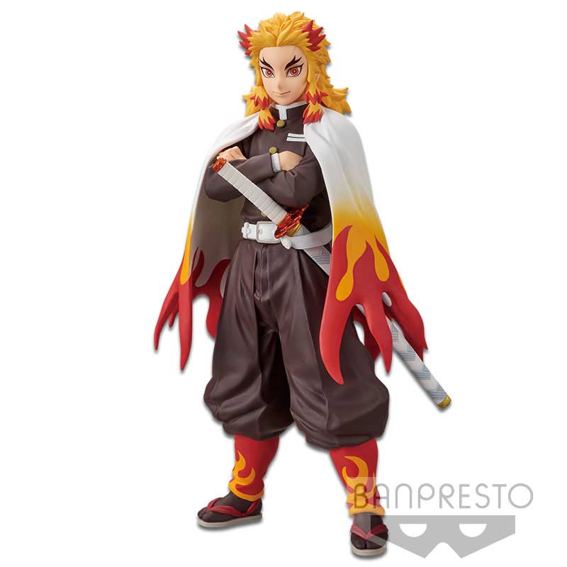 (PO) Demon Slayer: Kimetsu no Yaiba Figure vol.10 - Kyojuro Rengoku (Re-issue)