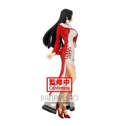 (PO) One Piece Glitter & Glamours - Boa Hancock Winter Style (Red)