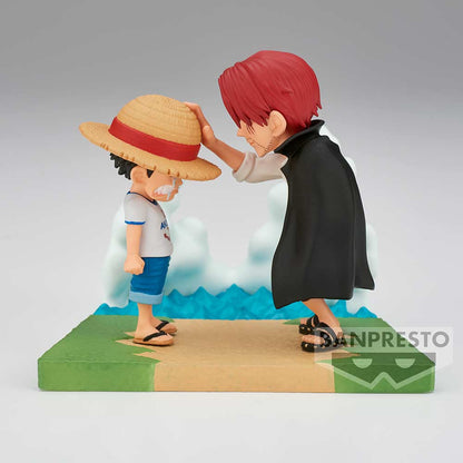 (PO) One Piece World Collectable Figure Log Stories - Monkey.D.Luffy & Shanks