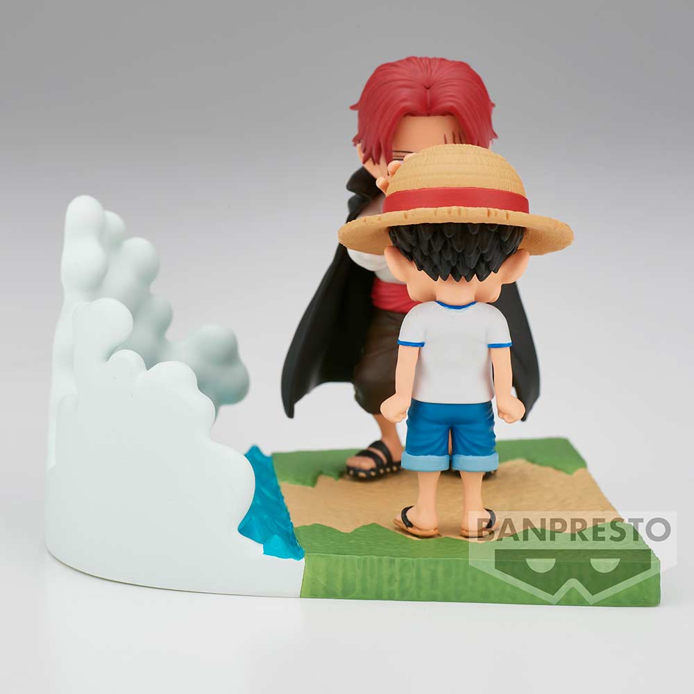 (PO) One Piece World Collectable Figure Log Stories - Monkey.D.Luffy & Shanks