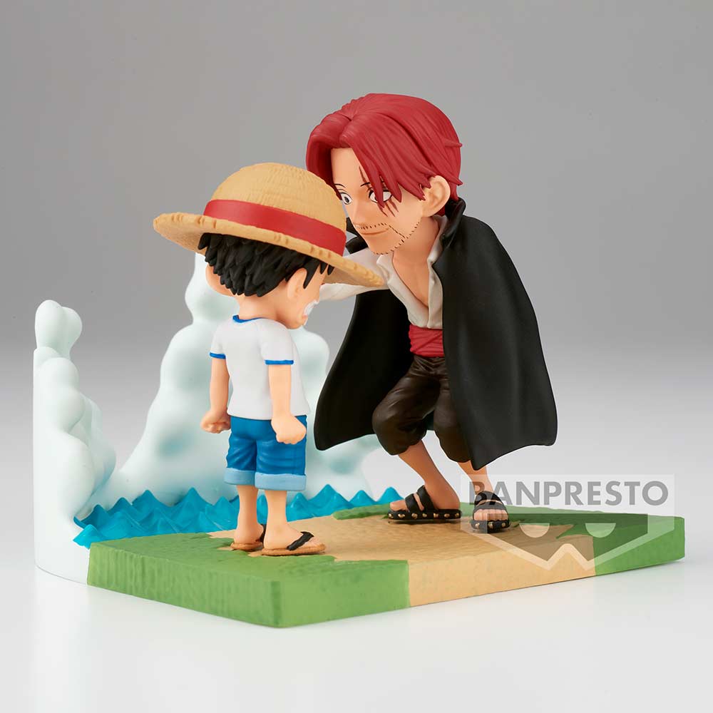 (PO) One Piece World Collectable Figure Log Stories - Monkey.D.Luffy & Shanks