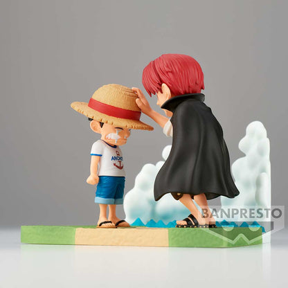 (PO) One Piece World Collectable Figure Log Stories - Monkey.D.Luffy & Shanks