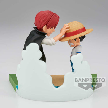 (PO) One Piece World Collectable Figure Log Stories - Monkey.D.Luffy & Shanks