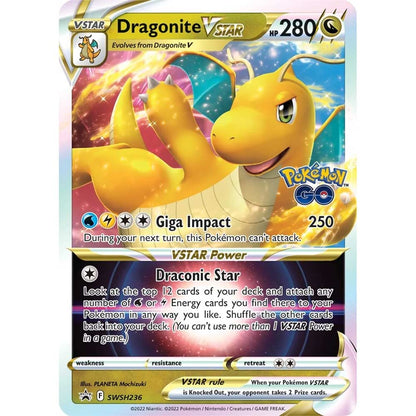 Pokemon TCG: Sword & Shield Dragonite Vstar Premier Deck Holder Collection