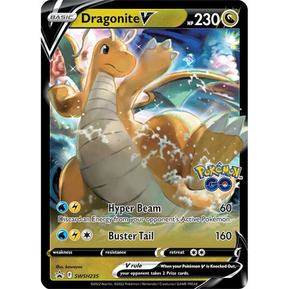 Pokemon TCG: Sword & Shield Dragonite Vstar Premier Deck Holder Collection