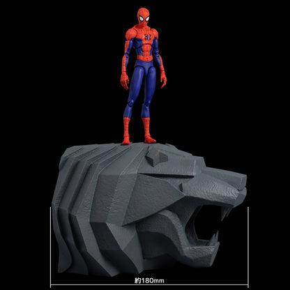 (PO) Spider-Man: Into the Spider-Verse SV-Action Peter B. Parker Spider-Man (w Statue)