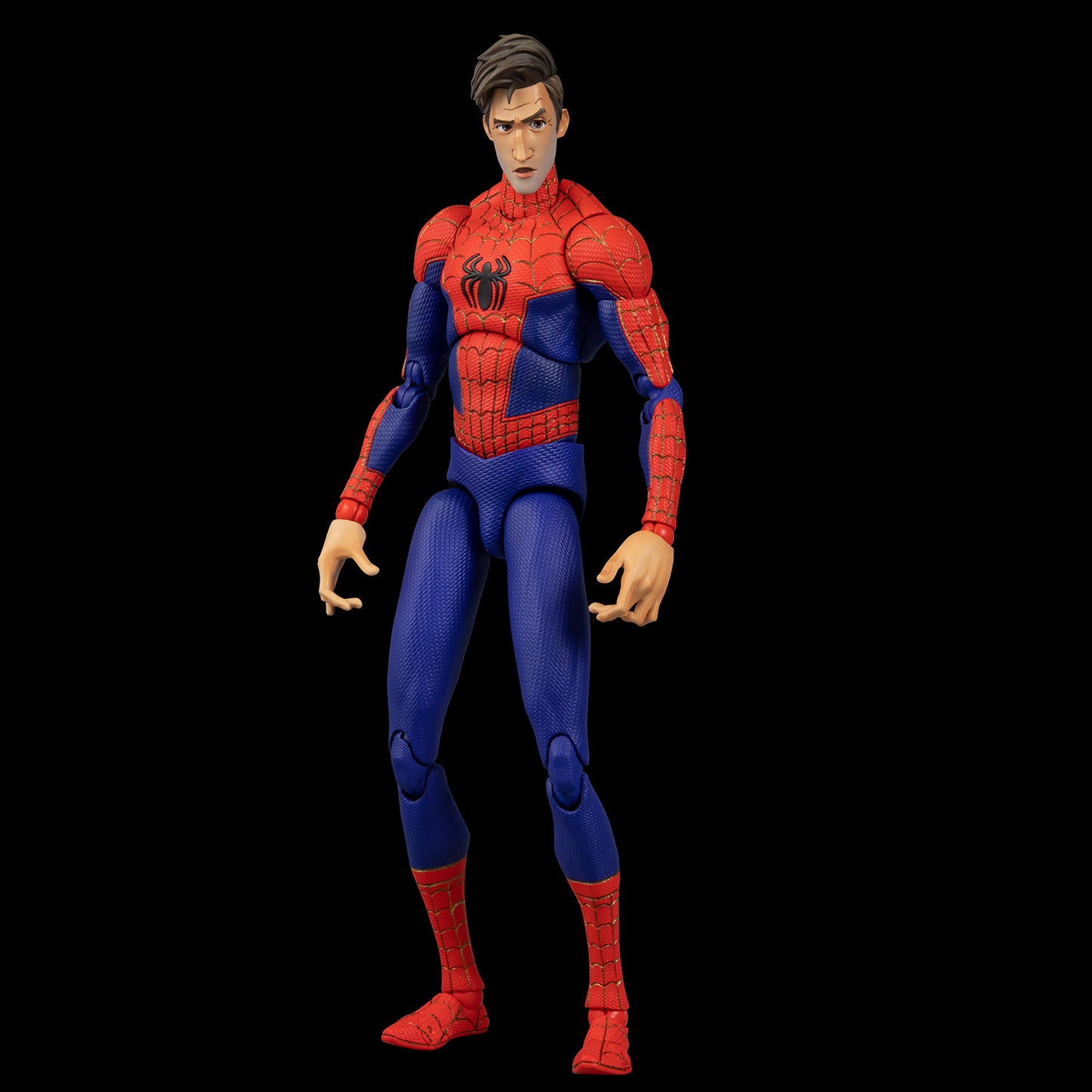 (PO) Spider-Man: Into the Spider-Verse SV-Action Peter B. Parker Spider-Man (w Statue)