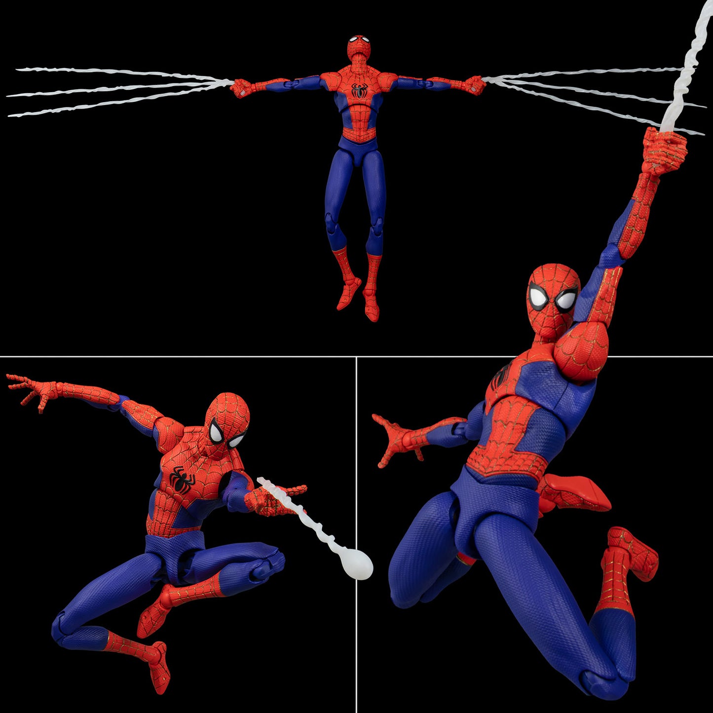 (PO) Spider-Man: Into the Spider-Verse SV-Action Peter B. Parker Spider-Man (w Statue)