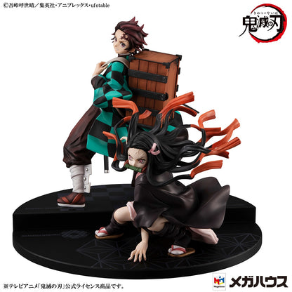 (PO) Precious G.E.M. Series Demon Slayer: Kimetsu no Yaiba Kamado Brother & Sister Set