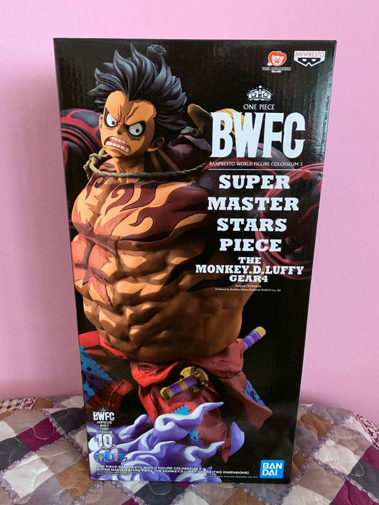 One Piece World Figure Colosseum 3 Super Master Stars Piece - The Monkey.D.Luffy Gear 4 (Two Dimension)