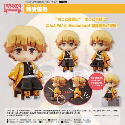 (PO) Nendoroid Swacchao! Demon Slayer: Kimetsu no Yaiba - Agatsuma Zenitsu